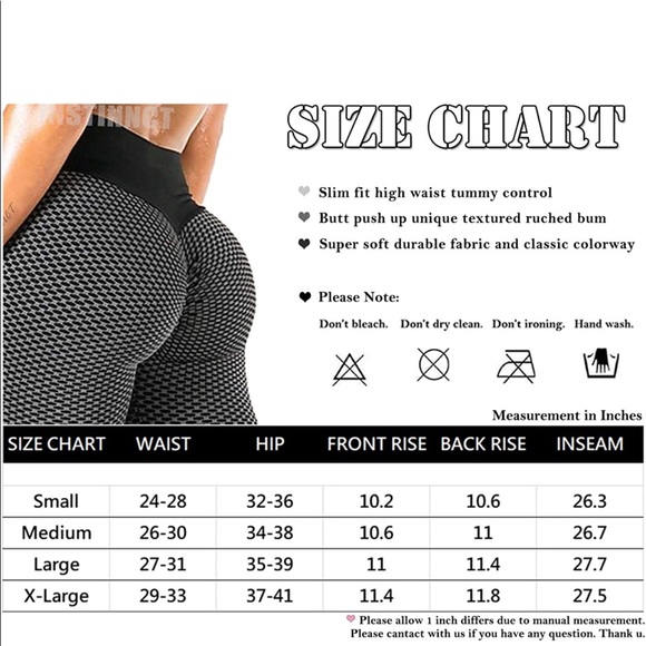 TikTok Leggings - Black - Picture 6 of 7